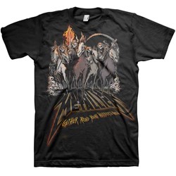 Metallica - Unisex 40Th Anniversary Horsemen T-Shirt