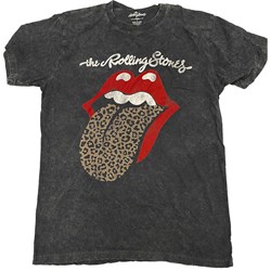 The Rolling Stones - Unisex Leopard Tongue T-Shirt
