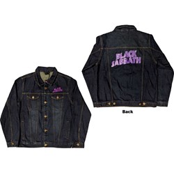 Black Sabbath - Unisex Wavy Logo Denim Jacket