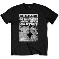 The Beatles - Unisex Rooftop Shot T-Shirt
