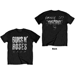 Guns N' Roses - Unisex Paradise City Stars T-Shirt