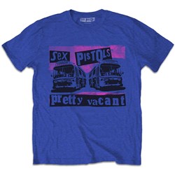 The Sex Pistols - Unisex Pretty Vacant Coaches T-Shirt