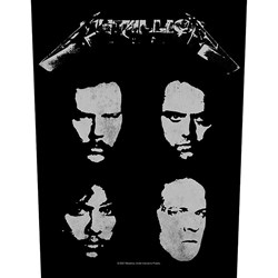 Metallica - Unisex Black Album Back Patch