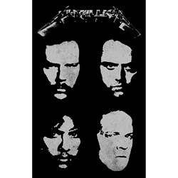 Metallica - Unisex Black Album Textile Poster