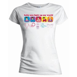 One Direction - Womens Line Drawing T-Shirt