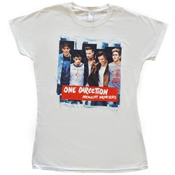 One Direction - Womens Midnight Memories Strips T-Shirt