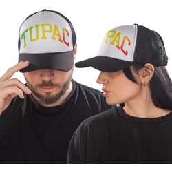 Tupac - Unisex Gradient Logo Mesh Back Cap