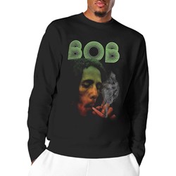 Bob Marley - Unisex Smoke Gradient Long Sleeve T-Shirt