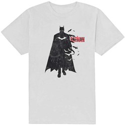DC Comics - Unisex The Batman Distressed Figure T-Shirt