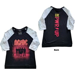 AC/DC - Womens Pwr-Up Uk Raglan T-Shirt