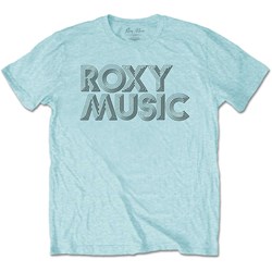 Roxy Music - Unisex Disco Logo T-Shirt