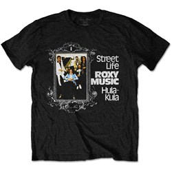 Roxy Music - Unisex Street Life Hula-Kula T-Shirt