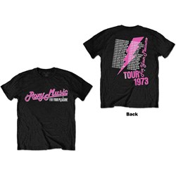 Roxy Music - Unisex For Your Pleasure Tour T-Shirt