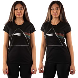 Pink Floyd - Womens Dark Side Of The Moon Embellished T-Shirt