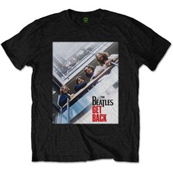 The Beatles - Unisex Get Back Poster T-Shirt