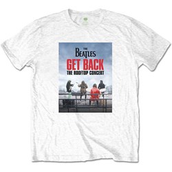 The Beatles - Unisex Rooftop Concert T-Shirt