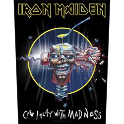 Iron Maiden - Unisex Can I Play With Madness Back Patch