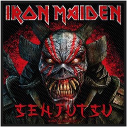 Iron Maiden - Unisex Senjutsu Back Cover Standard Patch