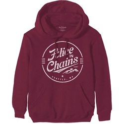 Alice In Chains - Unisex Circle Emblem Pullover Hoodie