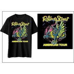 The Rolling Stones - Unisex American Tour Dragon T-Shirt