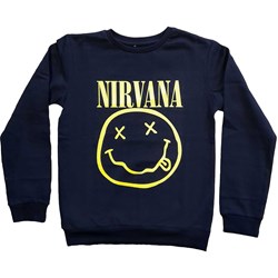 Nirvana - Kids Yellow Smiley Sweatshirt