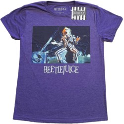Beetlejuice - Unisex Sitting On A Tombstone T-Shirt