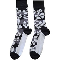 Wu-Tang Clan - Unisex Logos Monochrome Ankle Socks