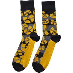 Wu-Tang Clan - Unisex Logos Yellow Ankle Socks