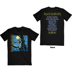 Iron Maiden - Unisex Fear Of The Dark Album Tracklisting T-Shirt