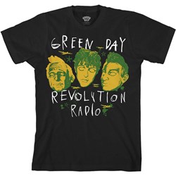 Green Day - Unisex Scribble Mask T-Shirt