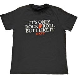 The Rolling Stones - Unisex Sixty It'S Only R&R But I Like It T-Shirt