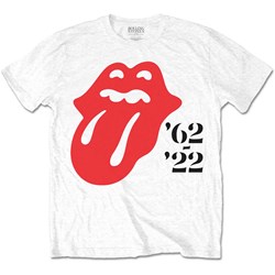 The Rolling Stones - Unisex Sixty '62 - '22 T-Shirt