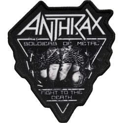 Anthrax - Unisex Soldier Of Metal Ftd Standard Patch