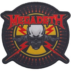 Megadeth - Unisex Bullets Standard Patch
