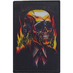 Megadeth - Unisex Flaming Vic Standard Patch