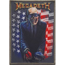 Megadeth - Unisex Grenade Usa Standard Patch