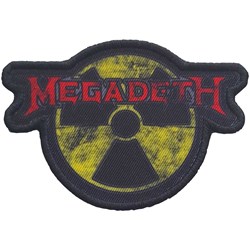 Megadeth - Unisex Hazard Logo Standard Patch
