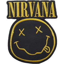 Nirvana - Unisex Logo & Smiley Standard Patch