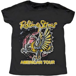The Rolling Stones - Womens American Tour Dragon T-Shirt