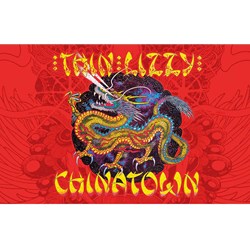 Thin Lizzy - Unisex Chinatown Textile Poster