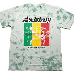 Bob Marley - Unisex Rasta Colours T-Shirt