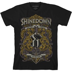 Shinedown - Unisex Ornamental Scissors T-Shirt