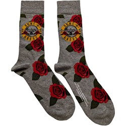 Guns N' Roses - Unisex Bullet Roses Ankle Socks