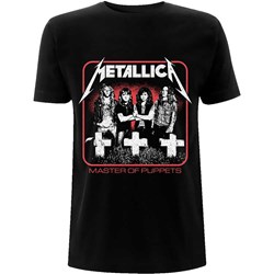 Metallica - Unisex Vintage Master Of Puppets Photo T-Shirt