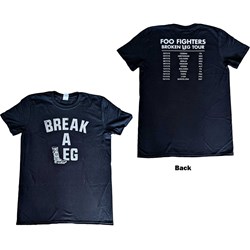 Foo Fighters - Unisex Break A Leg T-Shirt