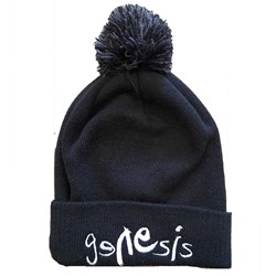 Genesis - Unisex Logo Bobble Beanie Hat