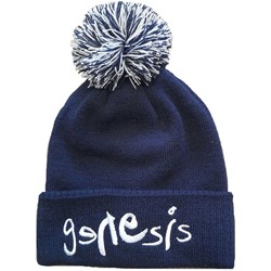 Genesis - Unisex Logo Bobble Beanie Hat