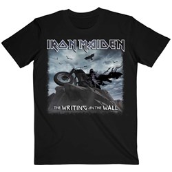 Iron Maiden - Unisex The Writing On The Wall Single Cover T-Shirt