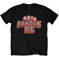 Humble Pie - Unisex Live '73 Poster T-Shirt