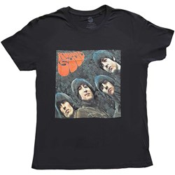 The Beatles - Womens Rubber Soul Album Cover T-Shirt